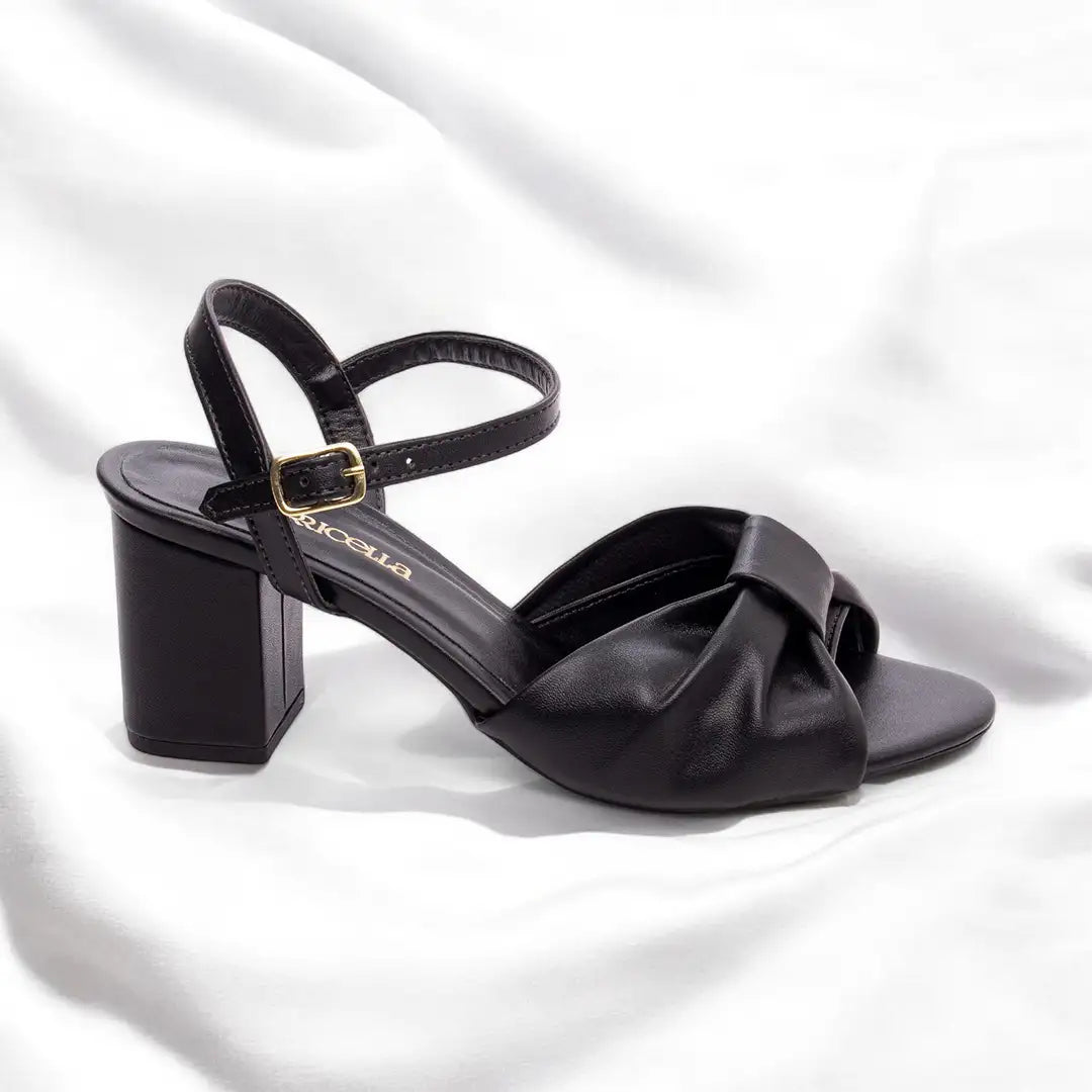 Sandália Torricella Napa Preto — Black Friday Hyly Prime