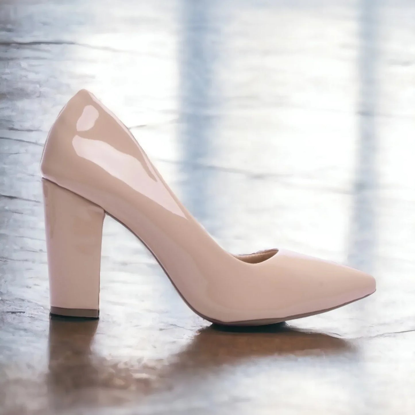 Sandália Scarpin Verniz Rose Torricella | Hyly Prime