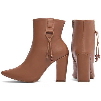 Bota Cano Curto Napa Caramelo 65-14B - Hyly Prime