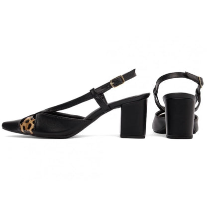 Sandália Confortável Napa Preto Torricella | Hyly Prime