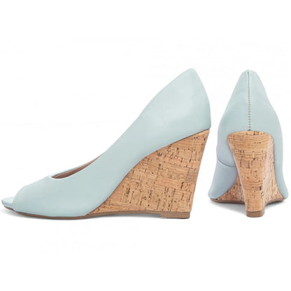 Torricella Anabela Azul Plataforma Cortiça 105F - Hyly Prime