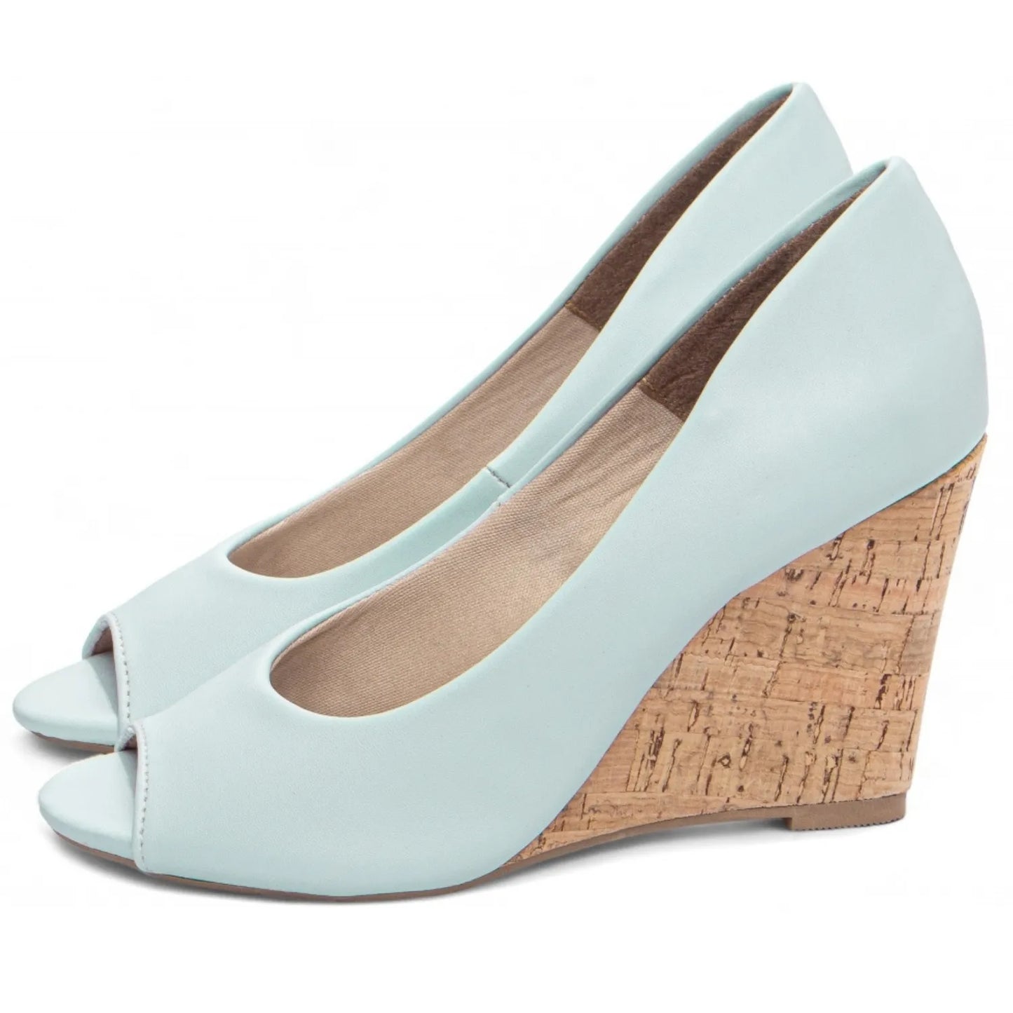 Torricella Anabela Azul Plataforma Cortiça 105F - Hyly Prime