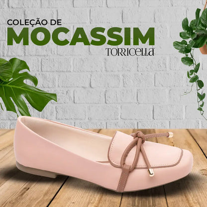 Mocassim Torricella Napa Rose – Elegância Diária