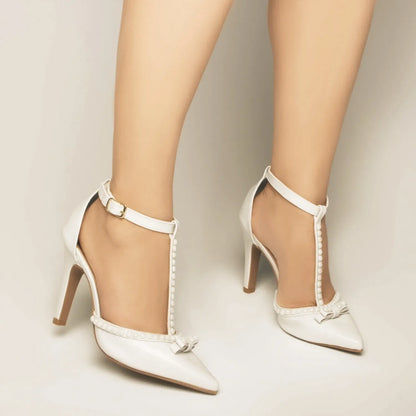 Scarpin Verniz Off White – Torricella | Hyly Prime