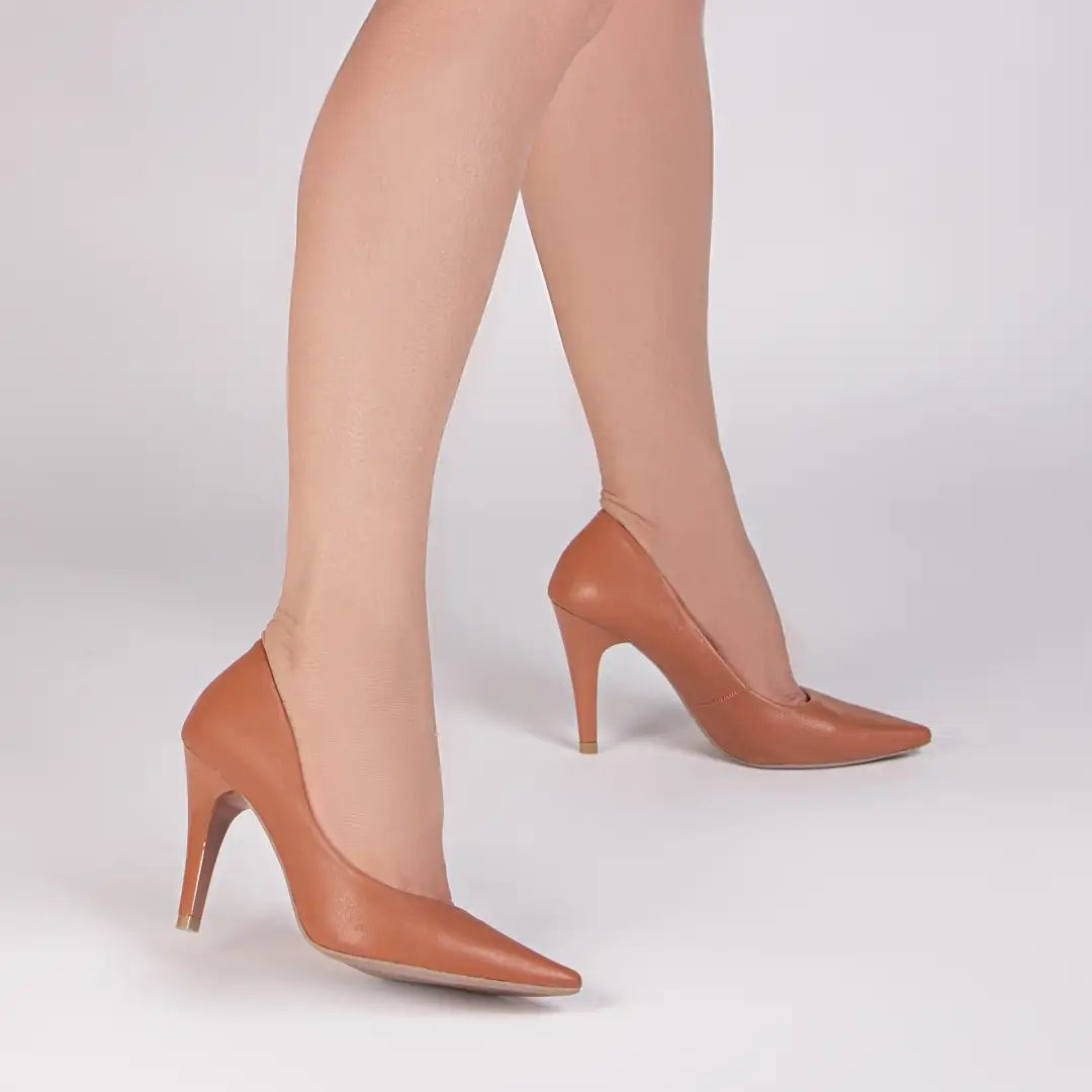 Scarpin Torricella Napa Caramelo | Black Friday Hyly Prime