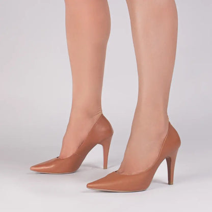 Scarpin Torricella Napa Caramelo | Black Friday Hyly Prime