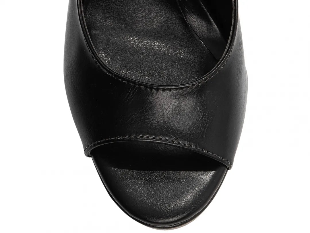 Sandália Meia Pata Torricella Napa Caramelo – Hyly Prime