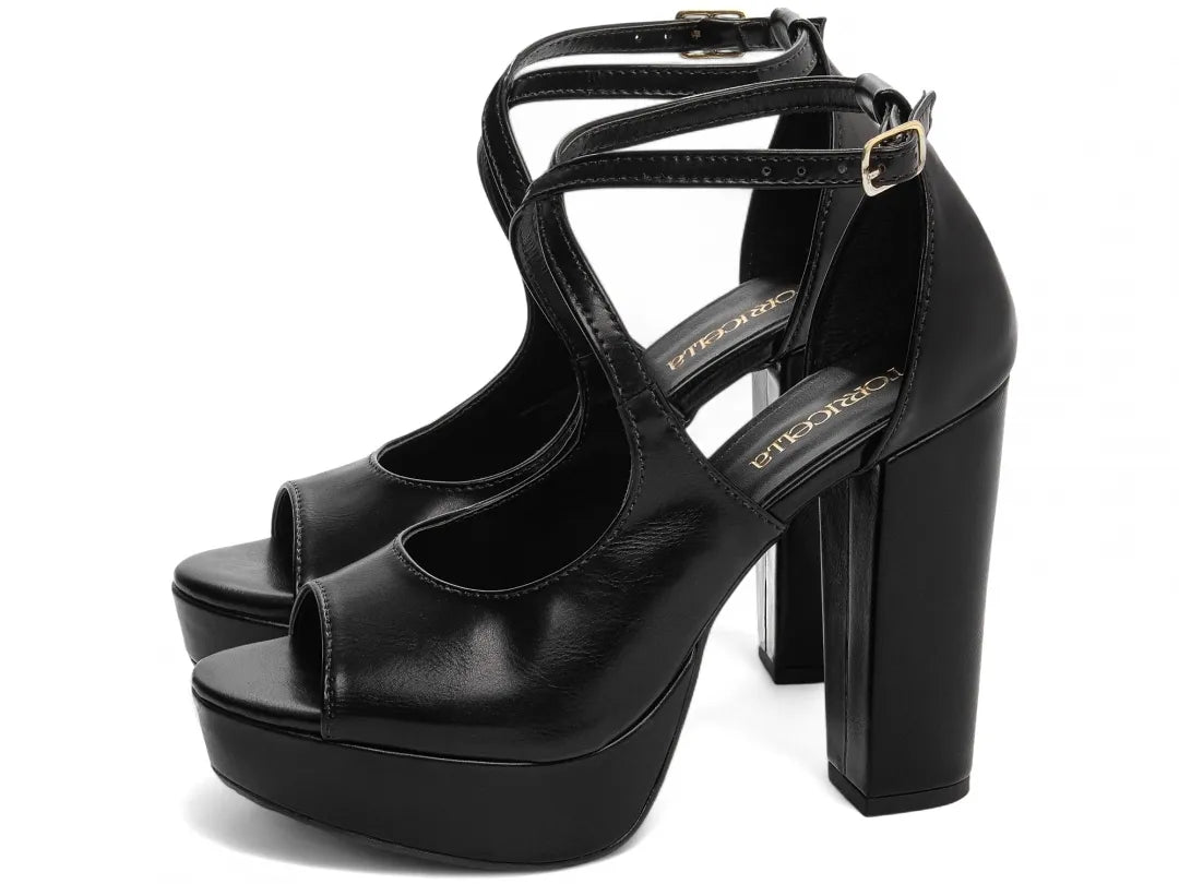 Sandália Meia Pata Torricella Napa Caramelo – Hyly Prime