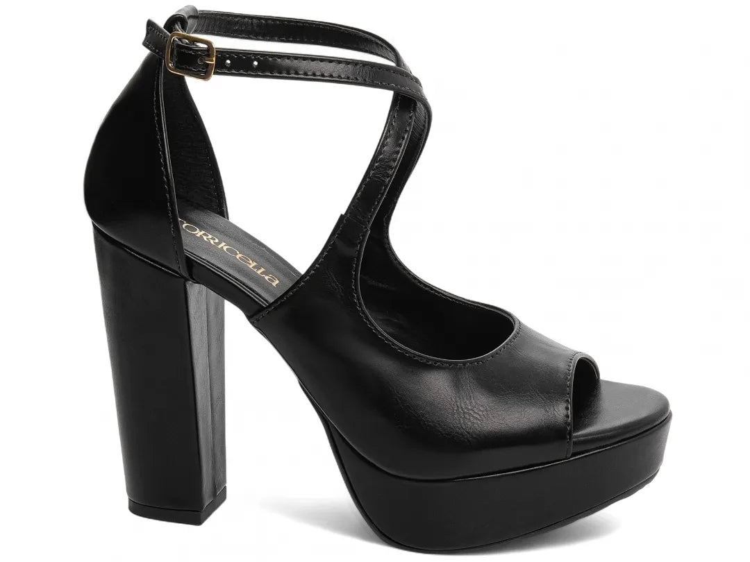 Sandália Meia Pata Torricella Napa Caramelo – Hyly Prime