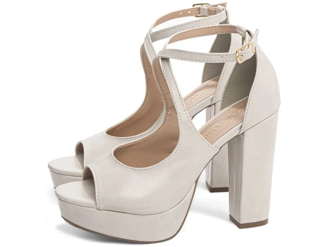 Sandália Meia Pata Torricella Napa Caramelo – Hyly Prime