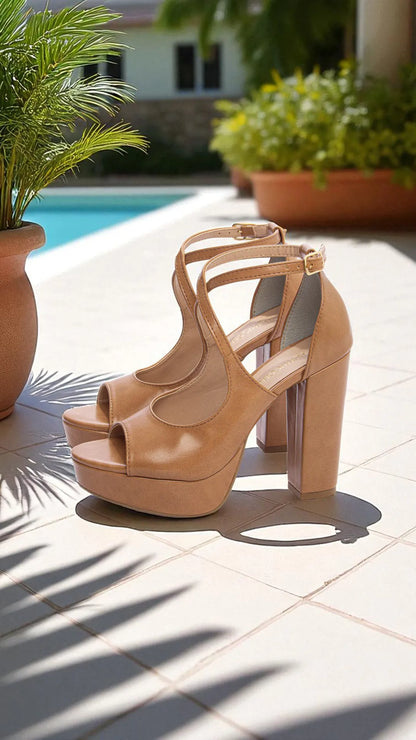 Sandália Meia Pata Torricella Napa Caramelo – Hyly Prime