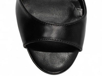 Sandália Feminina Meia Pata Bege com Salto Bloco – Torricella Original