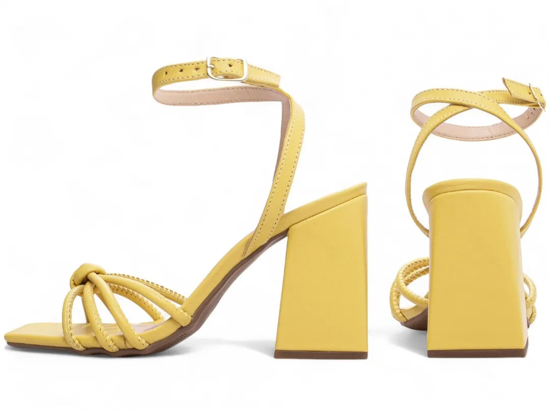 Sandália Torricella Napa Preto Salto Grosso 9cm – Hyly Prime