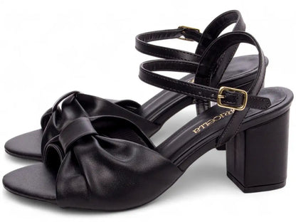 Sandália Torricella Napa Preto — Black Friday Hyly Prime