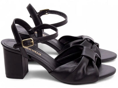 Sandália Torricella Napa Preto — Black Friday Hyly Prime