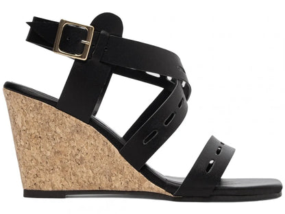 Sandália Anabela Torricella Napa Caramelo – Hyly Prime