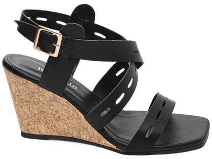 Sandália Anabela Torricella Napa Caramelo – Hyly Prime