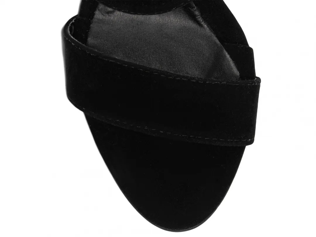 Sandália Anabela Torricella Camurção Caramelo | Hyly Prime