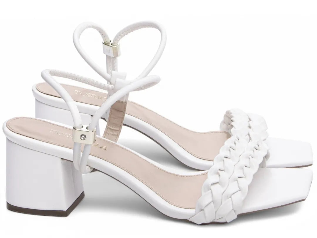 Sandália Torricella Napa Rosa Salto 5,5 cm | Hyly Prime