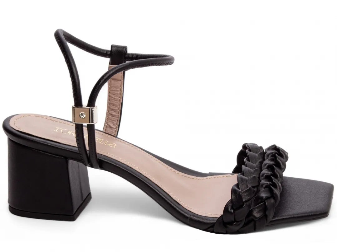 Sandália Torricella Napa Rosa Salto 5,5 cm | Hyly Prime