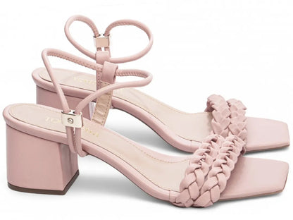 Sandália Torricella Napa Rosa Salto 5,5 cm | Hyly Prime