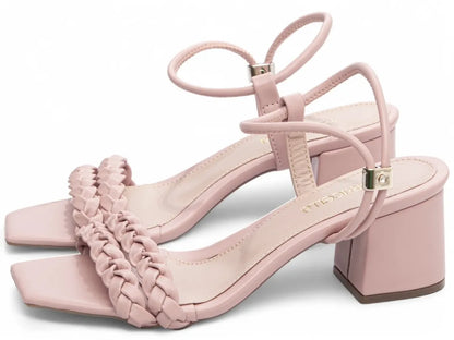 Sandália Torricella Napa Rosa Salto 5,5 cm | Hyly Prime