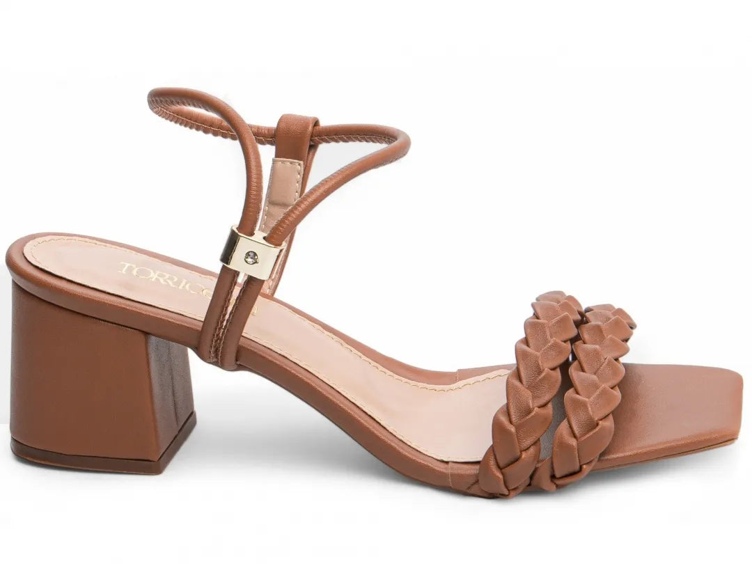 Sandália Torricella Napa Rosa Salto 5,5 cm | Hyly Prime