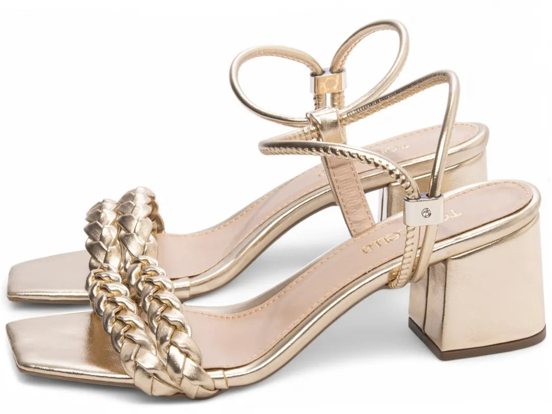 Sandália Torricella Napa Rosa Salto 5,5 cm | Hyly Prime