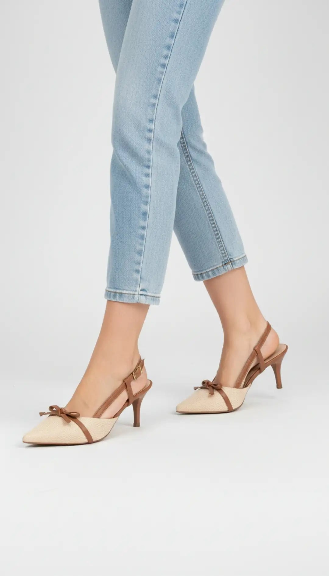 Sapato Scarpin Salto 6cm Caramelo - Calçado Feminino Clássico