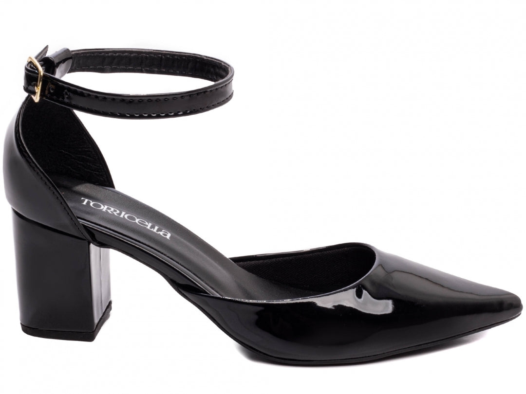 Scarpin Verniz Preto – Salto 6,5cm - Torricella | Hyly Prime