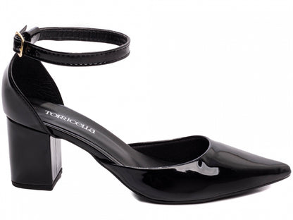 Scarpin Verniz Preto – Salto 6,5cm - Torricella | Hyly Prime