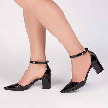 Scarpin Verniz Preto – Salto 6,5cm - Torricella | Hyly Prime