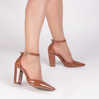 Scarpin Metalizado Ouro Light – Salto 9cm | Hyly Prime – Torricella