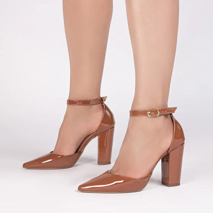 Scarpin Metalizado Ouro Light – Salto 9cm | Hyly Prime – Torricella