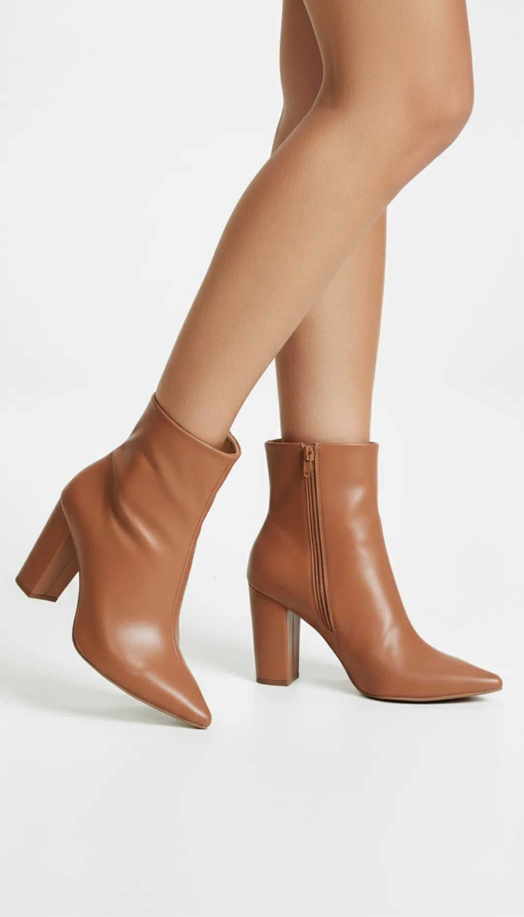 Bota Feminina Caramelo Cano Curto Confortável