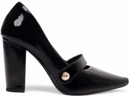 Sapato Scarpin Preto Salto Fino Torricella | Hyly Prime