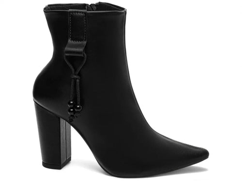 Bota Cano Curto Napa Preto 65-14A - Hyly Prime