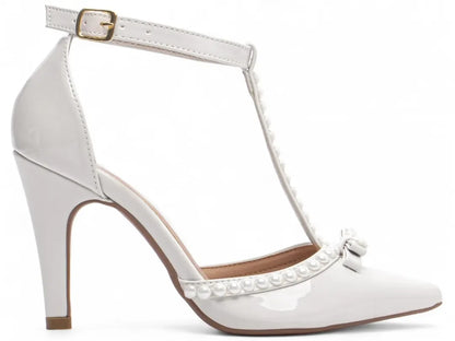 Scarpin Verniz Off White – Torricella | Hyly Prime
