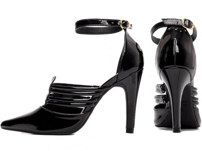 Scarpin Branco e Rosê Metalizado – Conforto e Estilo - Torricella|Hyly Prime