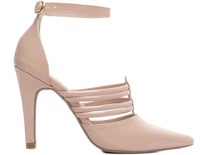 Scarpin Branco e Rosê Metalizado – Conforto e Estilo - Torricella|Hyly Prime