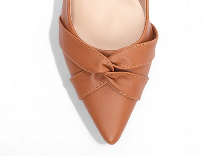 Sapato Scarpin Salto Gr. Caramelo com 6,5 cm Antiderrapante