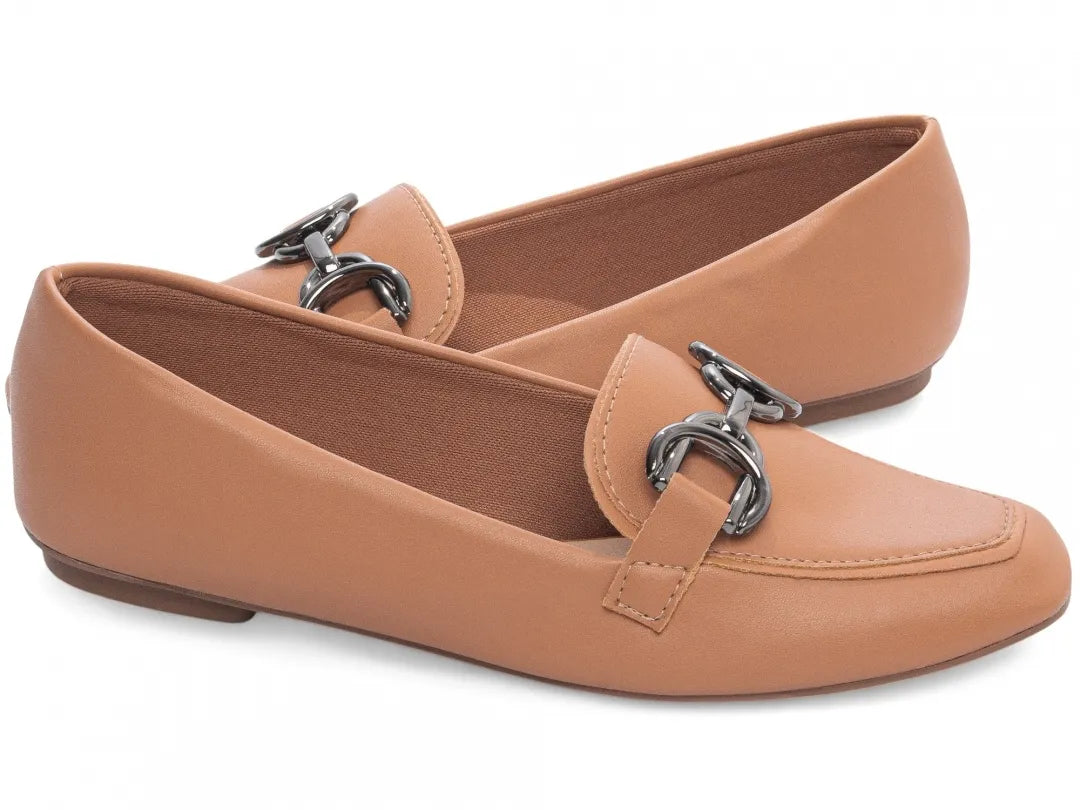 Sapatilha Mocassim  Caramelo Feminino antiderrapante
