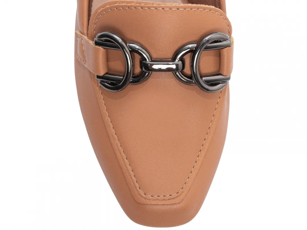 Sapatilha Mocassim  Caramelo Feminino antiderrapante