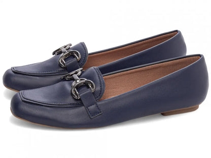 Sapatilha Mocassim Azul Feminino antiderrapante