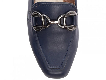 Sapatilha Mocassim Azul Feminino antiderrapante