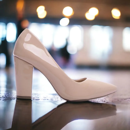 Sandália Scarpin Verniz Rose Torricella | Hyly Prime