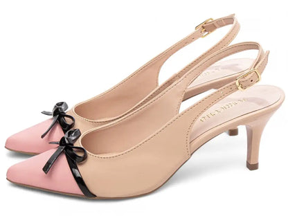 Sandália Torricella Caramelo Off White – Salto Fino 6cm