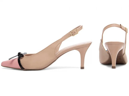 Sandália Torricella Caramelo Off White – Salto Fino 6cm