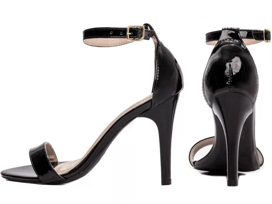 Sandália Verniz Preto – Torricella | Hyly Prime