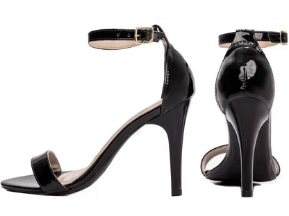 Sandália Verniz Preto – Torricella | Hyly Prime